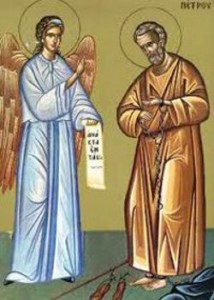 Die Verehrung der Kette des Apostels Petros, Martyrer Pevsippos und Neonílli