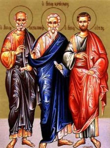 Apostel Silas, Siluanos, Kriskis, Epainetos und Andronikos