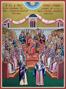 Sonntag der heiligen Väter des 4. Ökumenischen Konzils, selige Makrina