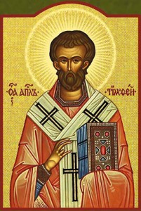 Apostel Timotheos, seliger Martyrer Anastasios, der Perser